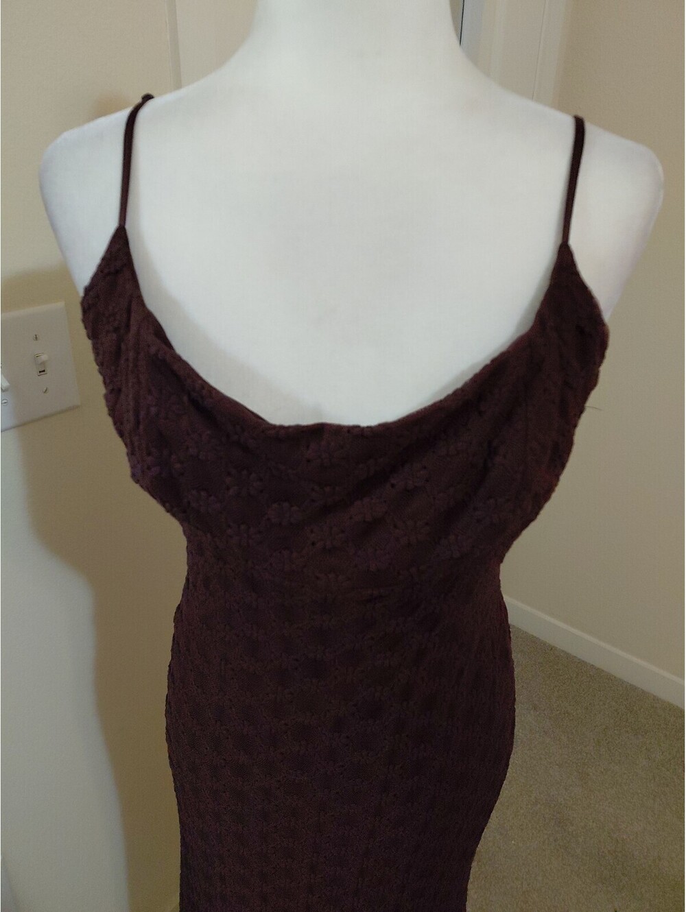 Bardot Dress Dark Chocolate Sz 12 NWT #188